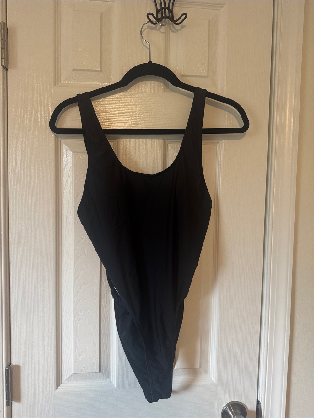 Classic Black One-Piece Swimsuit